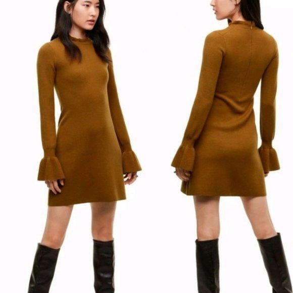 Aritzia Wilfred Carre Knit Dress - Picture 1 of 5